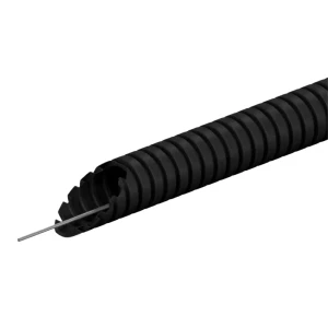 Труба гофрированная Lexman ПНД D20 мм 50 м легкая с зондом цвет черный