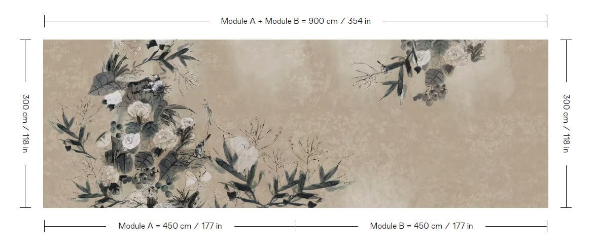 Обои с цветочными мотивами GLAMORA Creative Collection Chapter XIV ARCH-00020385 - Вид №2