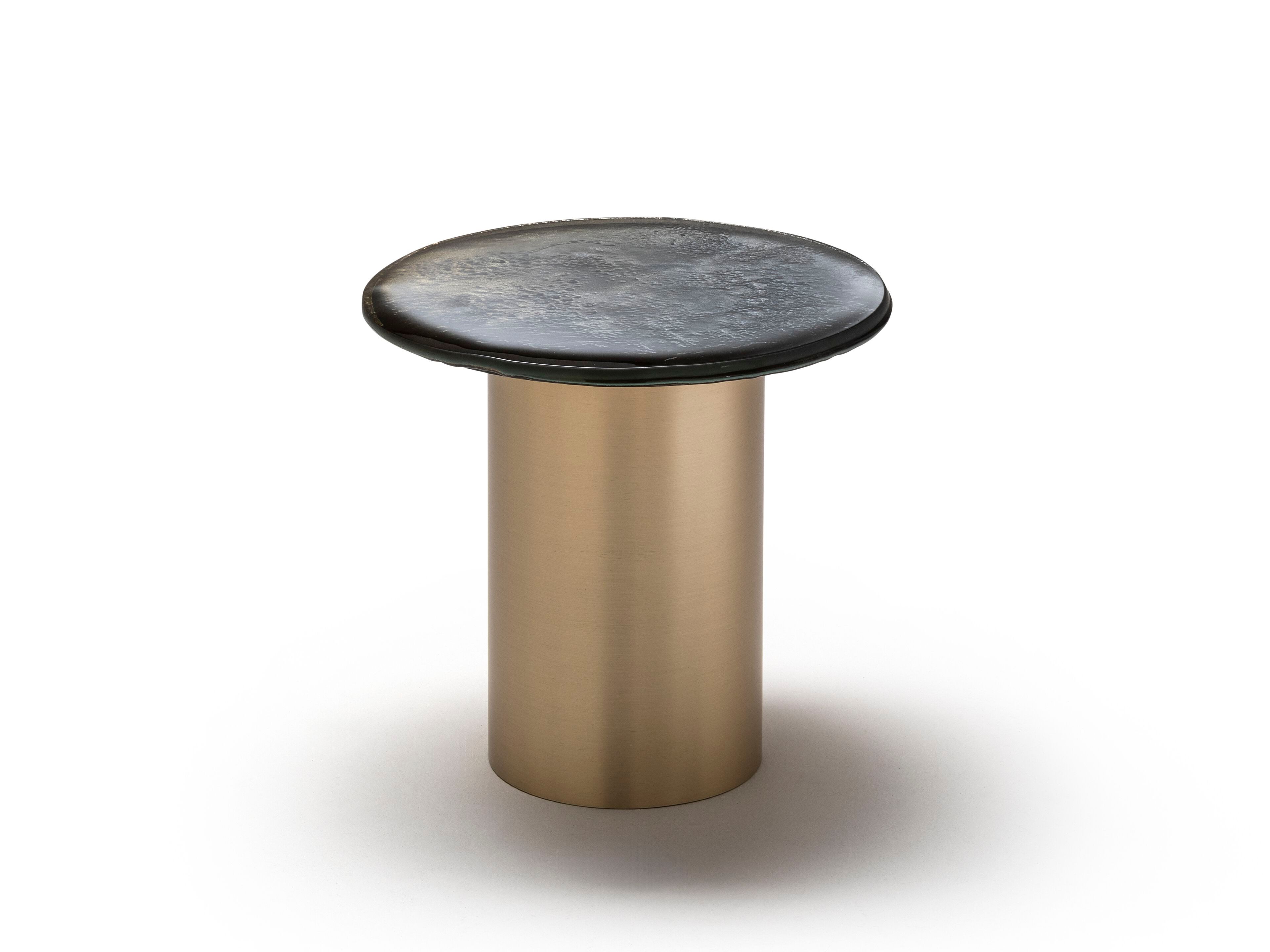 Стеклянный круглый журнальный столик ARTE VENEZIANA Melt ARCH-00059631