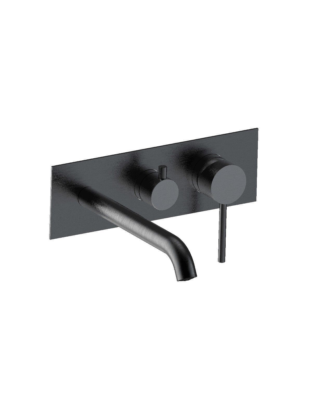 Смеситель для ванны из нержавеющей стали с переключателем Rubinetterie Frattini Pepe XL 316 ARCH-00058002 - Вид №1