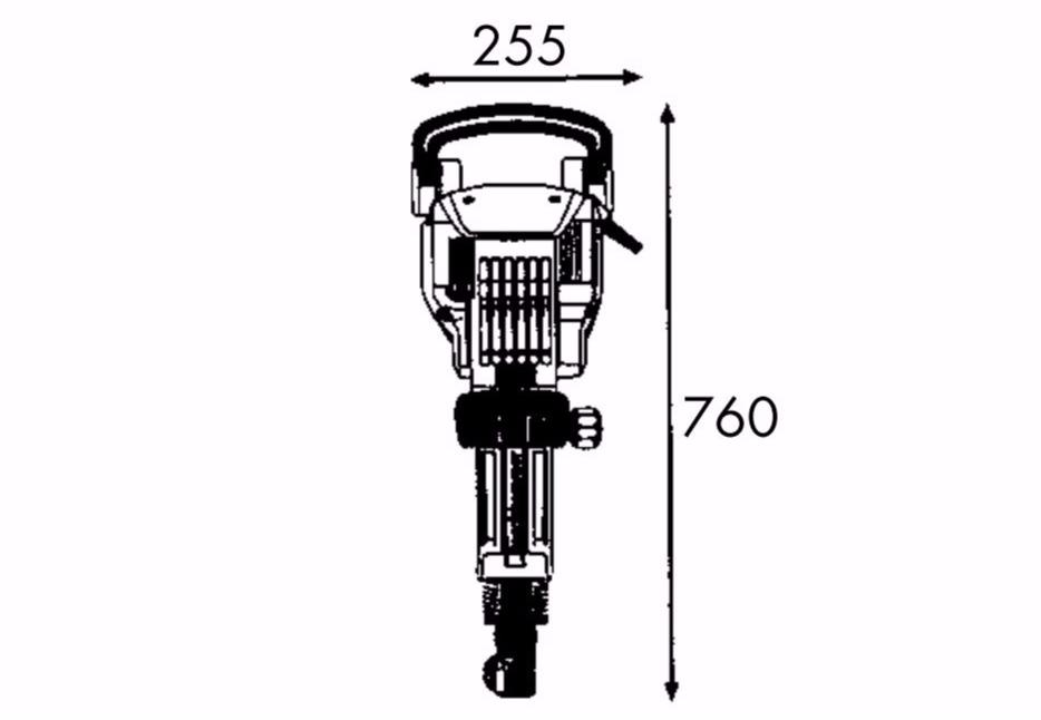 Würth Долото молоток Scalpellatori/perforatori elettrici 07025751 - Вид №5