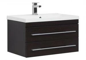 Тумба с раковиной Aquanet Нота NEW 75 венге