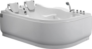 Акриловая ванна Gemy G9083 B L с гидромассажем