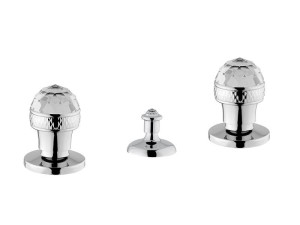 Смеситель для биде из хромированной латуни