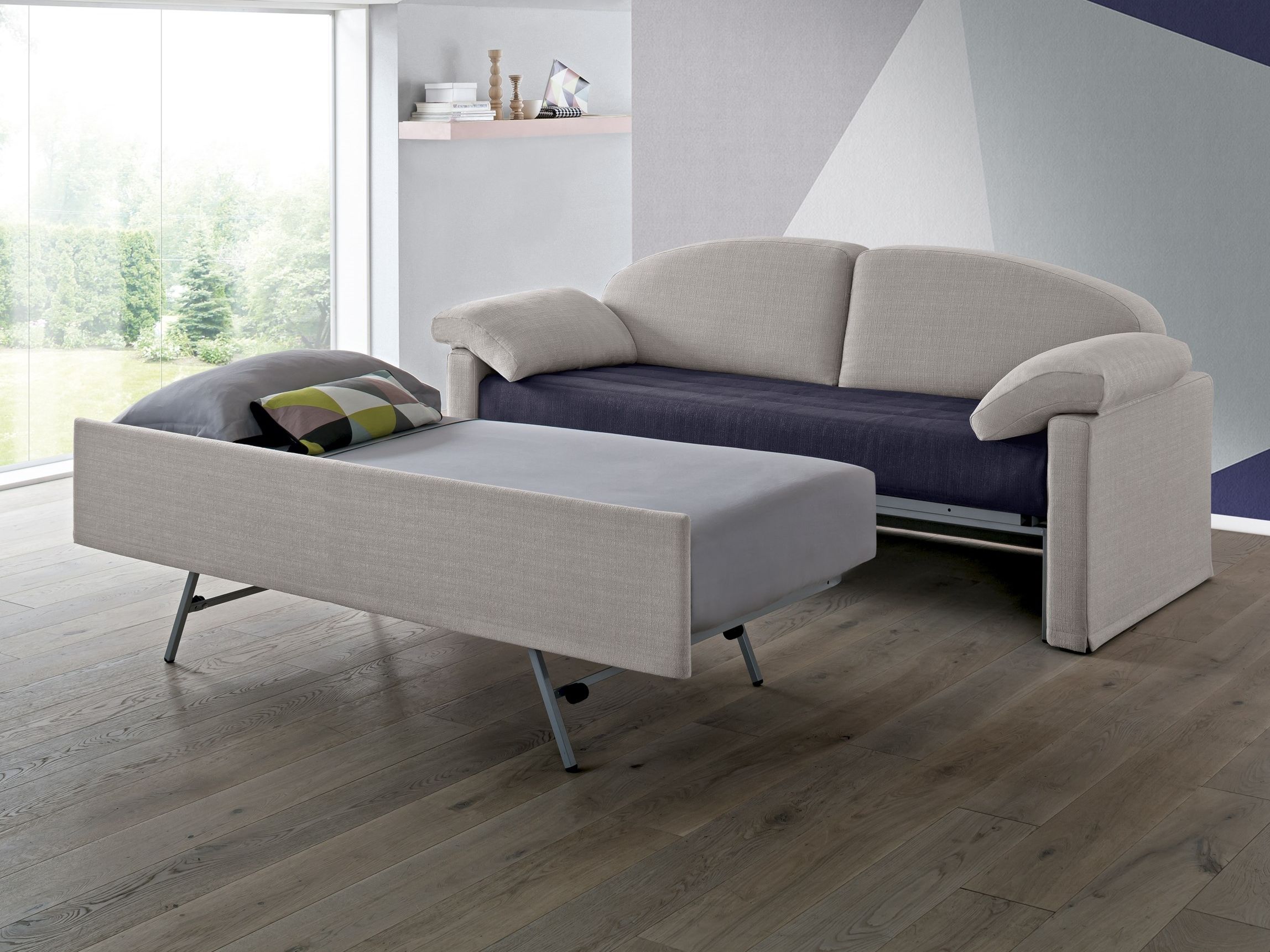 Раскладной диван-кровать из ткани Felis Day &amp ARCH-00146129 - Вид №2