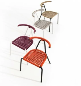 B-LINE Штабелируемый садовый стул из оцинкованной стали