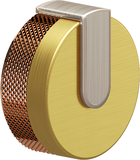 E-8089-R1BAU-L1BNi-RG-T Замыкающий клапан 3/4“ - Внешняя часть GRAFF MOD+