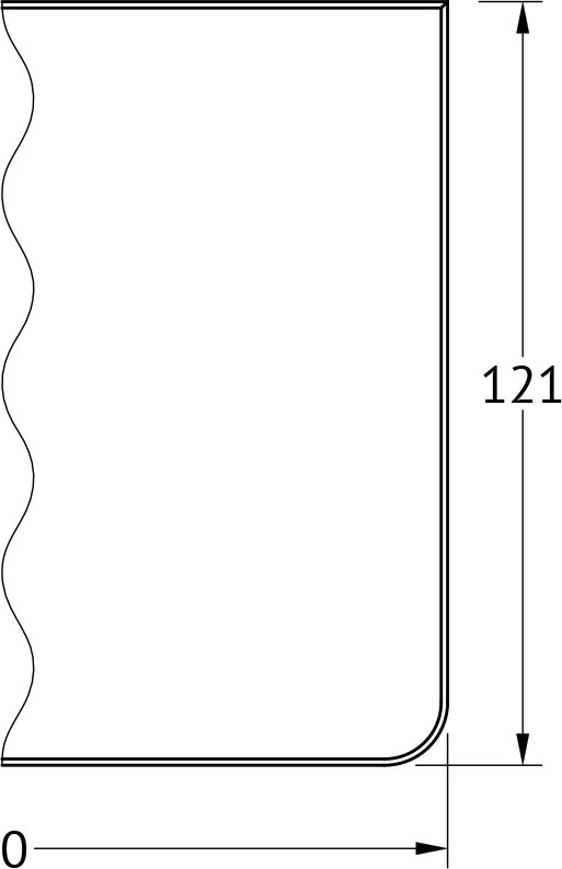 ASP 006 Полка для HAR 037/HAR 038 40 cm ARTWELLE Universell - Вид №1