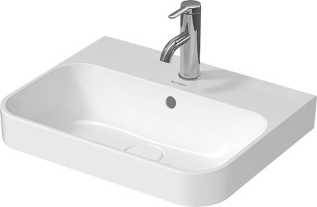 2360501360 Подвесная раковина настенная овальная Duravit Happy D.2 Plus - Вид №1