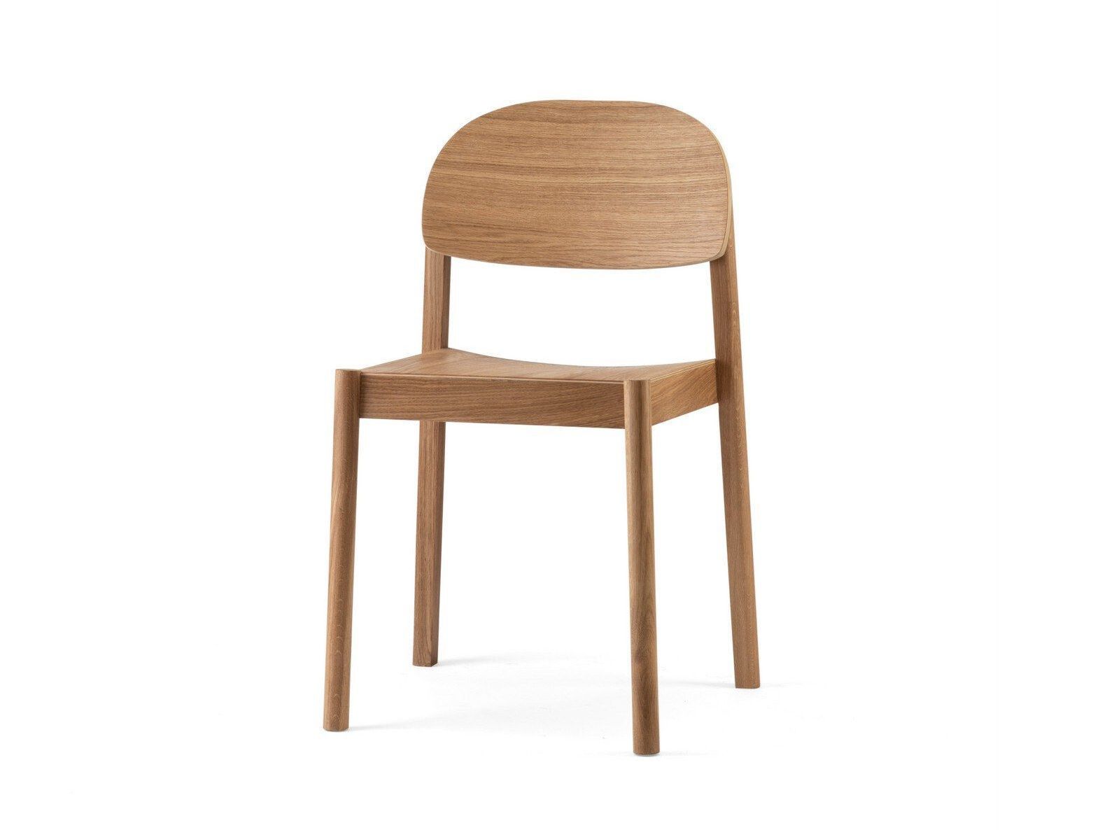 Штабелируемый стул из дуба In Stock Emko ARCH-00098048