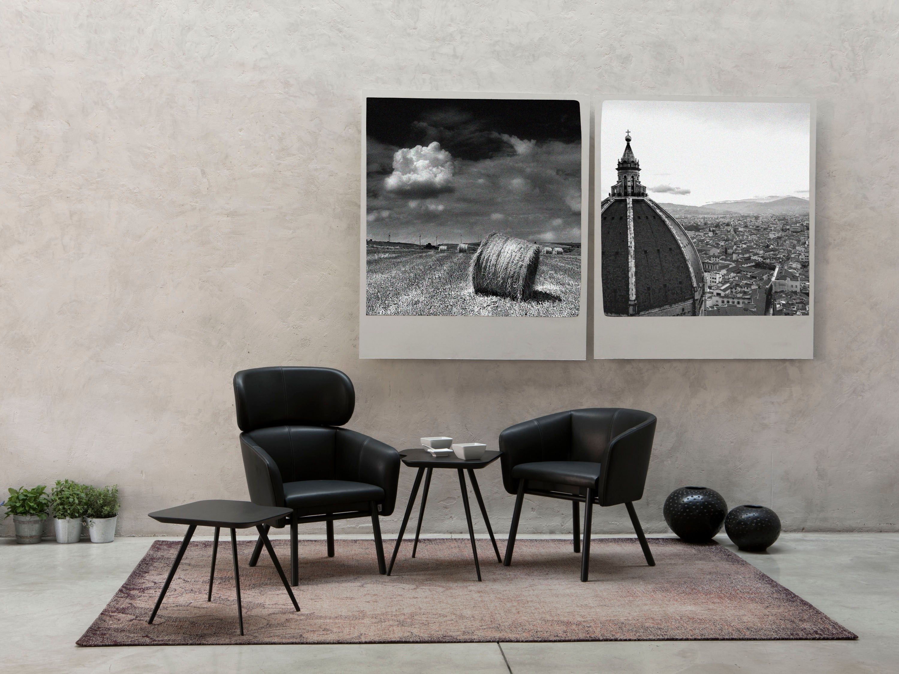 Кожаное кресло с подлокотниками TrabA' Balu ARCH-00111469 - Вид №3