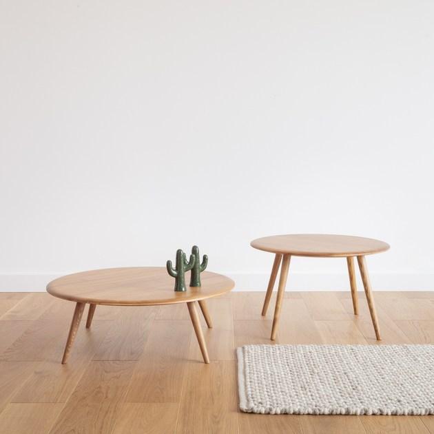 Круглый деревянный журнальный столик Fox Santreyd sun-id-1377452 - Вид №3