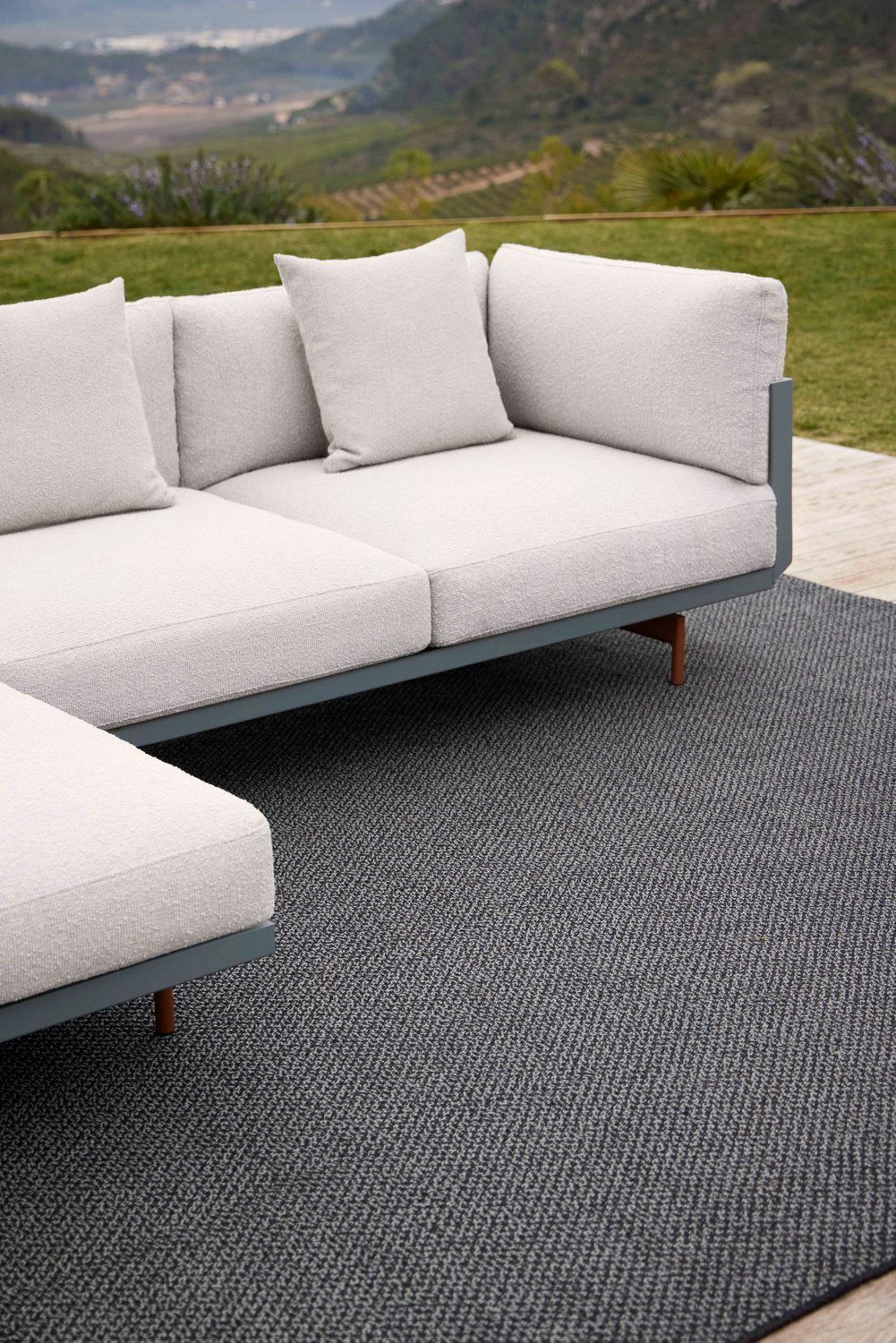 Открытый рециркулированный ПЭТ ручной работы прямоугольный ковер GAN Физиологический раствор ARCH-00055326 - Вид №4