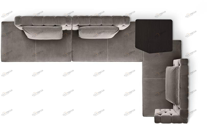 Gallotti&Radice Стеганый модульный диван sun-id-1382221