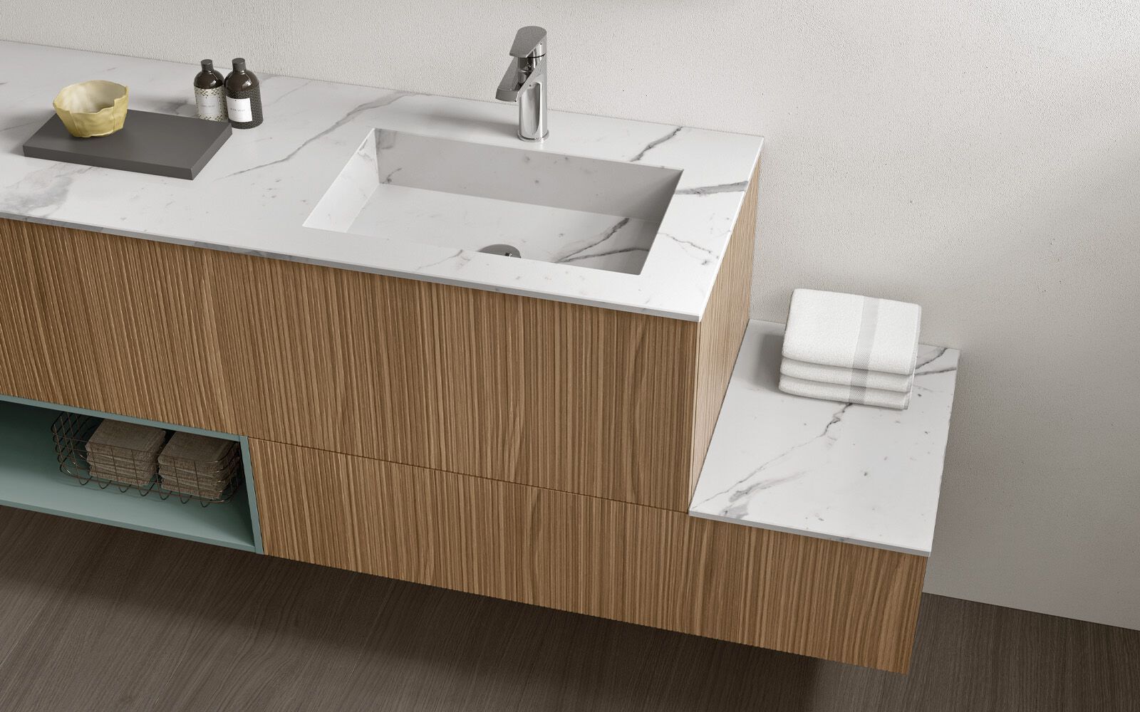 Подвесной умывальник с ящиками Gruppo Geromin Elite ARCH-00031536 - Вид №1