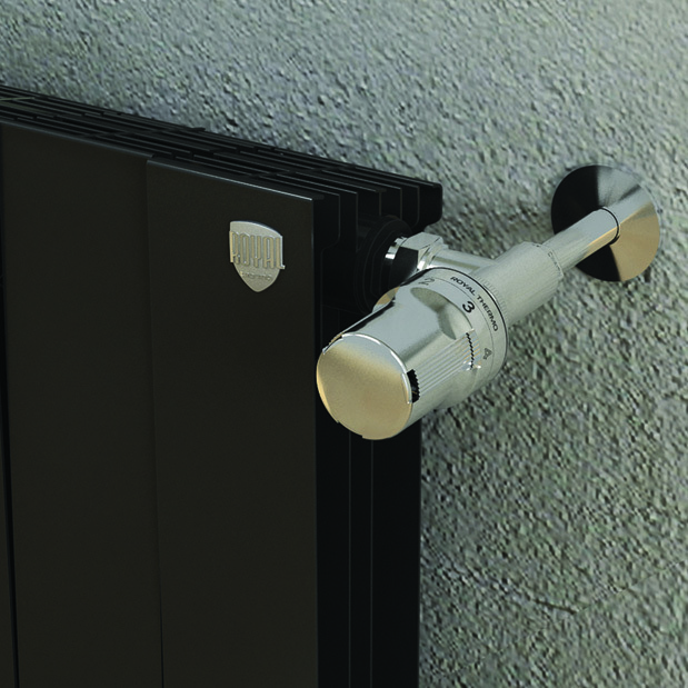 Радиатор биметаллический Royal Thermo PianoForte Noir Sable (черный)  - 6 секций sun-id-646064 - Вид №4