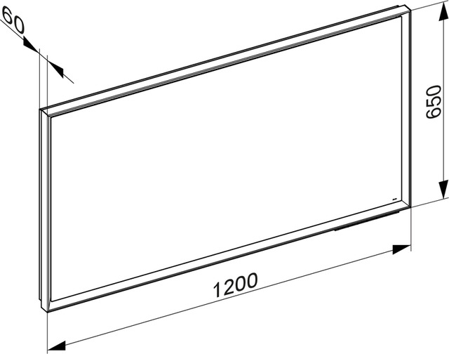 14598172000 Зеркало с подсветкой KEUCO Royal Lumos - Вид №17