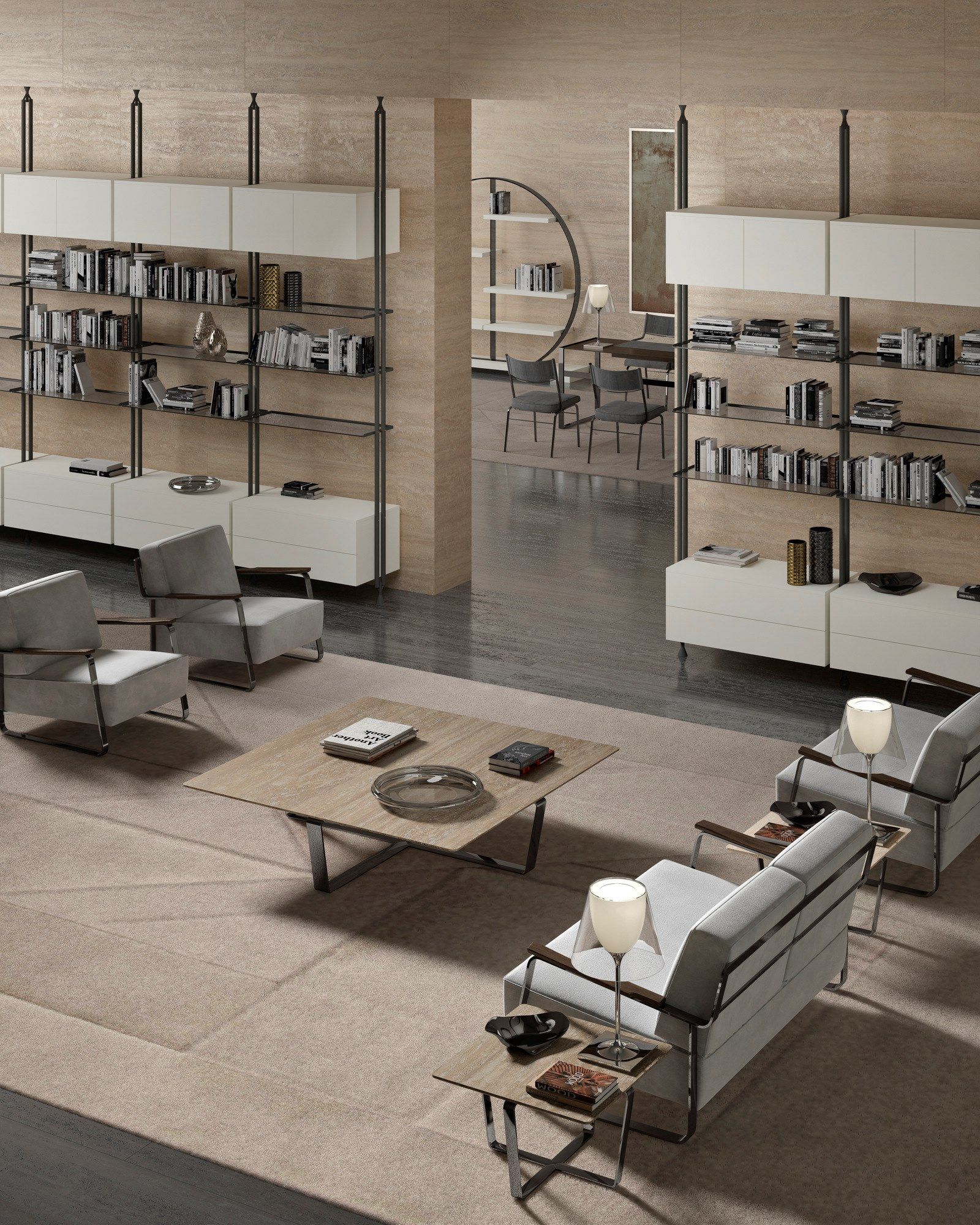 Кожаное кресло с подлокотниками F.lli Orsenigo Fujiyama ARCH-00062205 - Вид №2