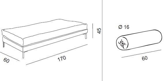 Twils Мягкая кушетка sun-id-1475362 - Вид №4