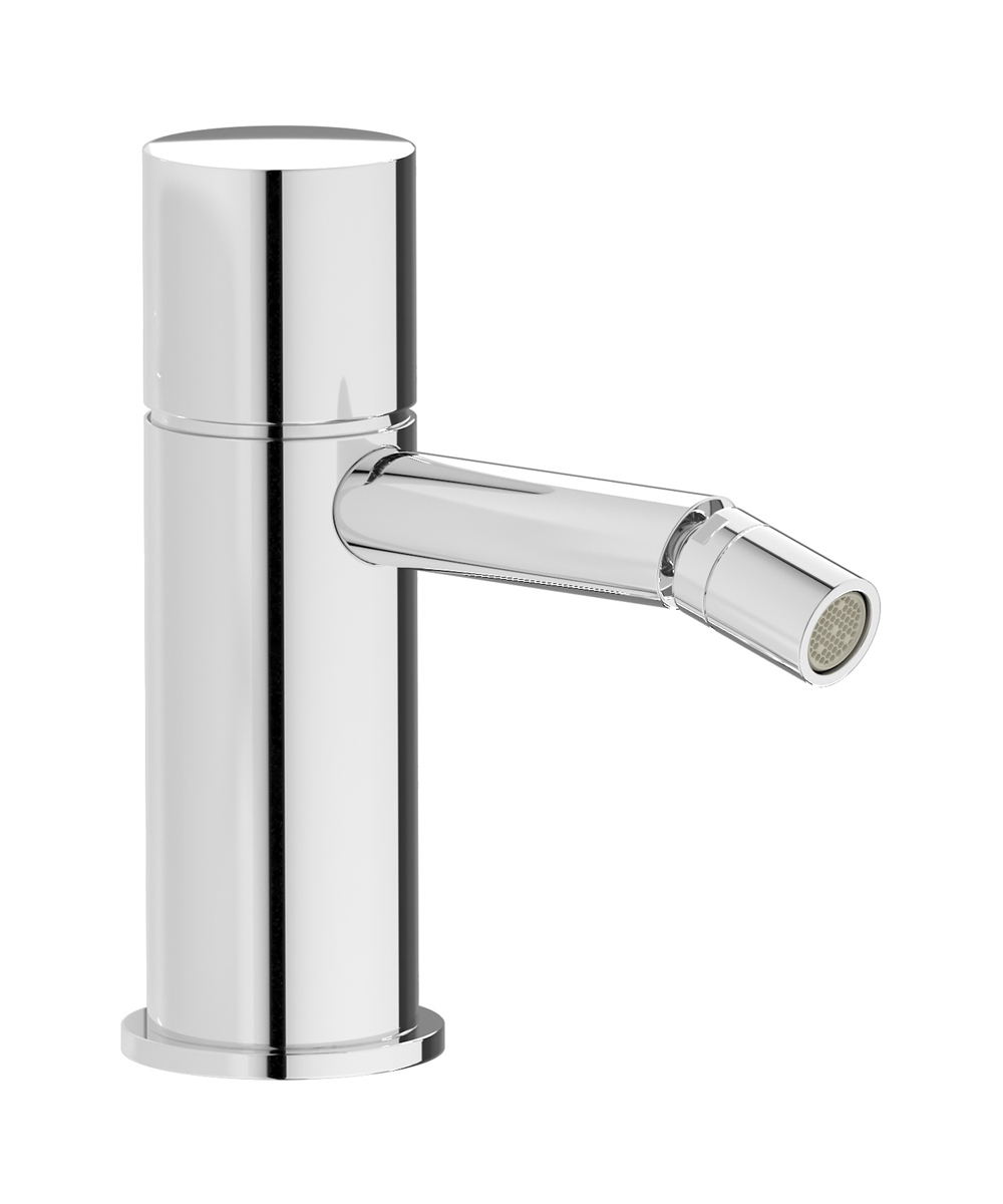 Смеситель для биде на 1 отверстие в комплекте с донным клапаном. WE ARE IB rr220cc Chrome Brera