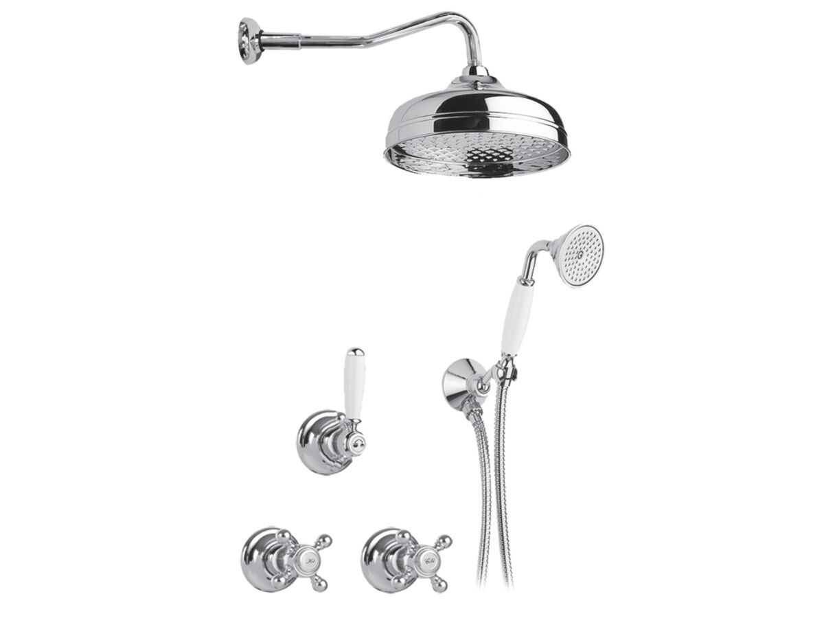 Встраиваемый набор для душа с ручным душем и душем Gaia Mobili Complements ARCH-00056305 - Вид №1