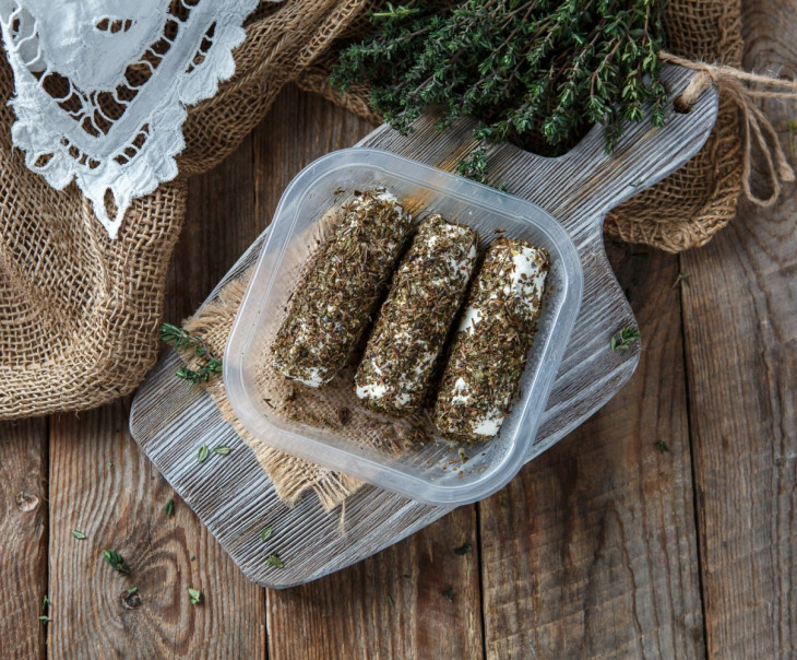 4258 Творожный сыр "Поленца в травах" Виктория Храмцова Вкусляндия  - Вид №1