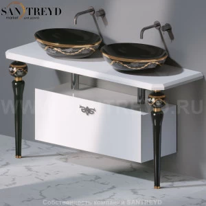 AeT ITALIA Deco Тумба CASSETTIERA белая C276L100..100