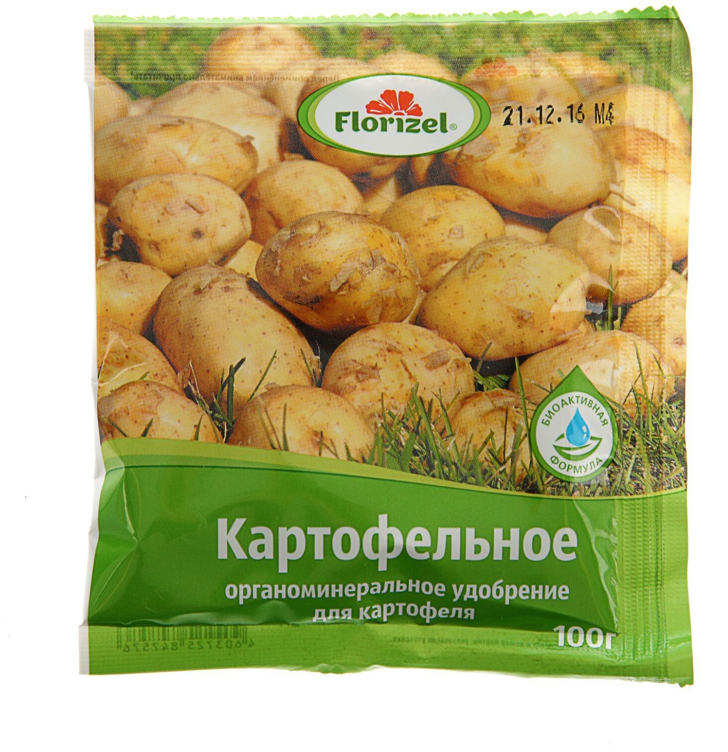 91083347 Удобрение органоминеральное Картофельное 100 г STLM-0475430 FLORIZEL