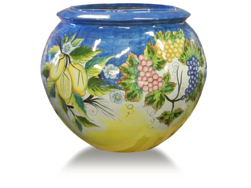 Терракотовый горшок Grandi Maioliche Ficola шаровые орки ARCH-00014712