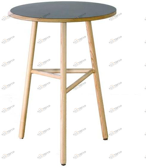 Bedont Высокий круглый деревянный стол Fizz sun-id-1389726