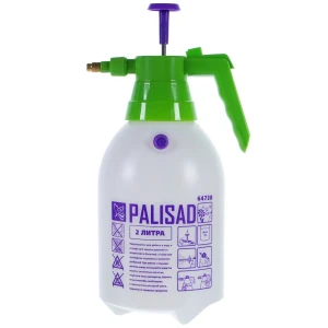 Опрыскиватель ручной с насосом и клапаном, 2 л