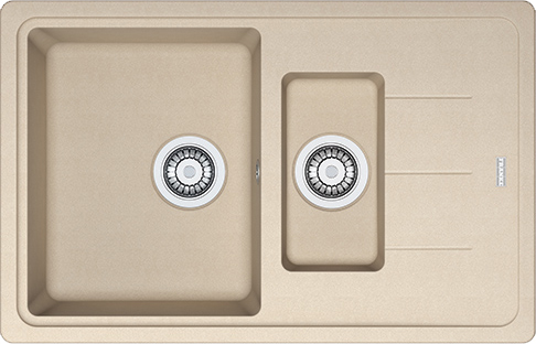 114.0313.263 Better, серия basis, fragranite, мойка bfg 651-78 миндаль стоп. Franke Franke Basis 