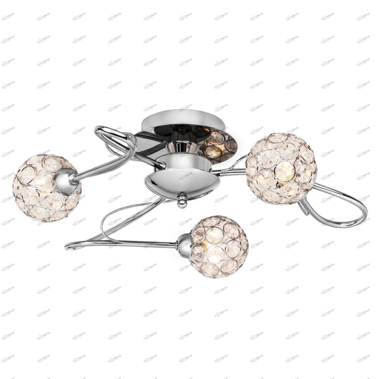 Потолочная люстра Silver Light La Rochelle 217.54.3 SILVER LIGHT LA ROCHELLE 183372 Хром 