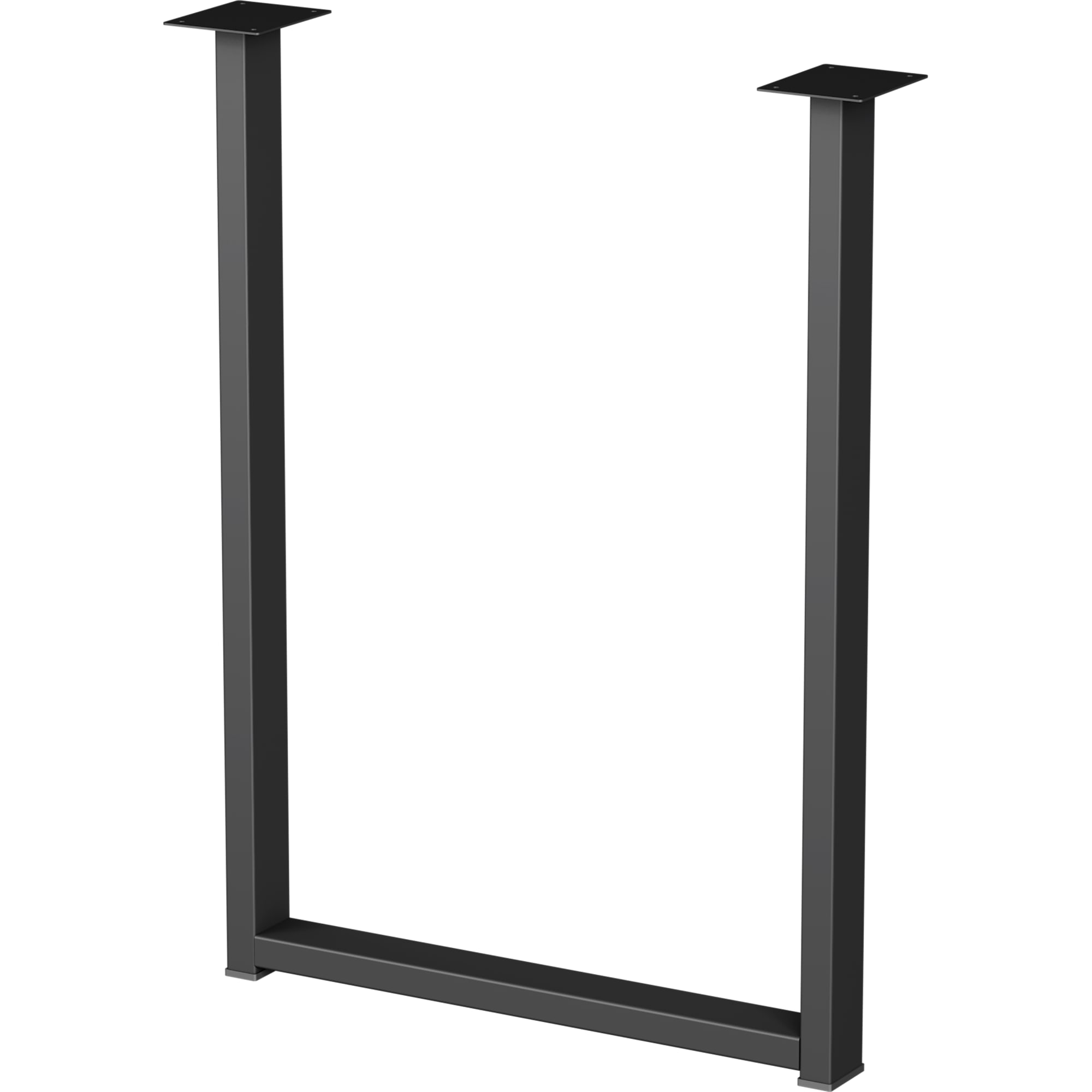 82895674 Подстолье для рабочей поверхности 710 мм сталь цвет матовый черный, 1 шт Santreyd 