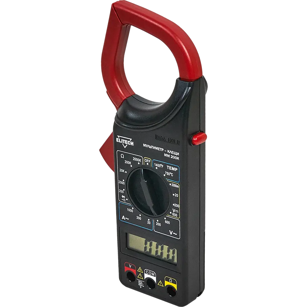 Мультиметр Elitech ММ 200К — профессиональный измерительный прибор 89202632 STLM-0842264 - Вид №1