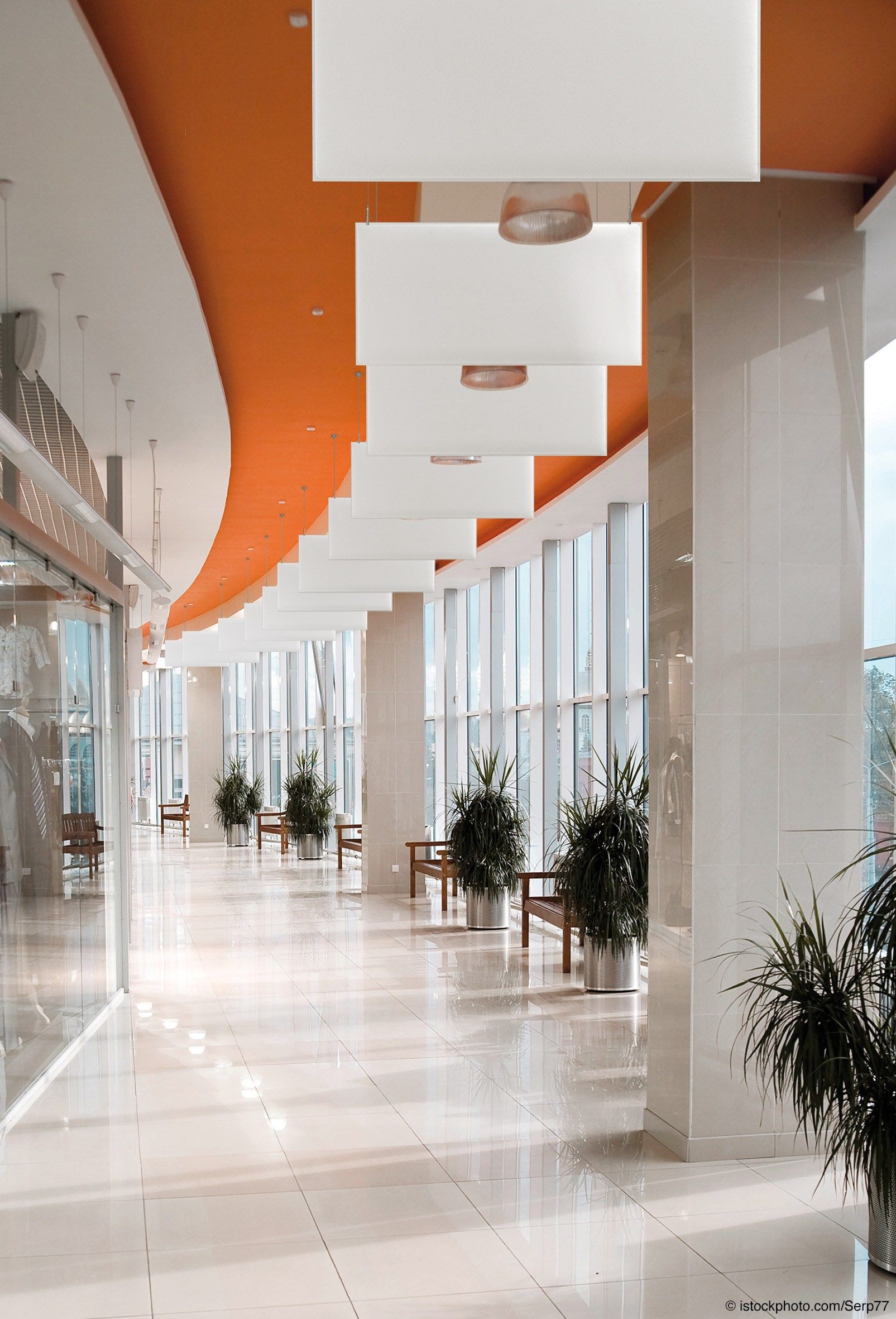 Акустическая подвесная панель из ткани Caimi Brevetti BAFFLE ARCH-00036094 - Вид №4