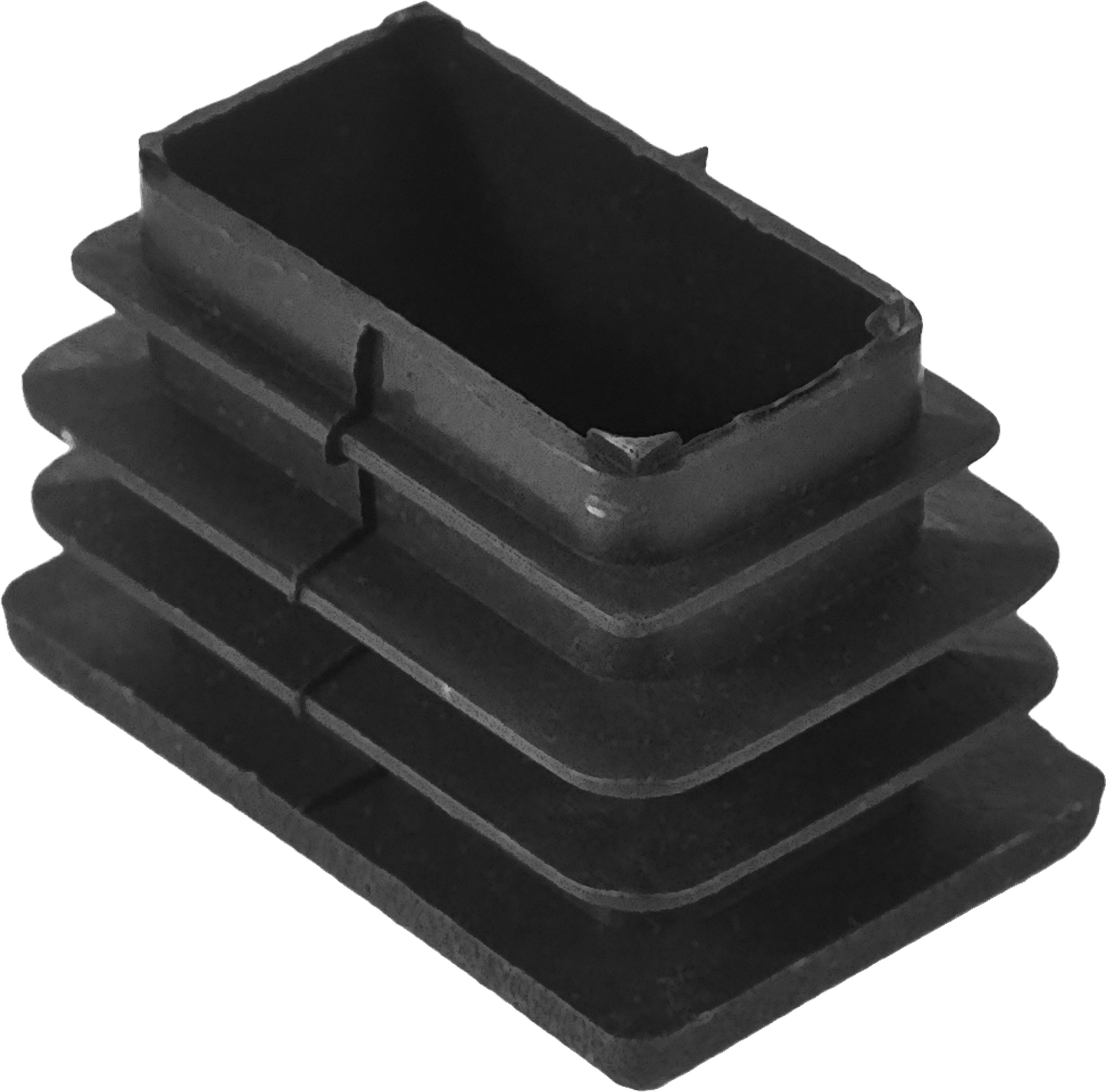 86491876 Заглушка универсальная 25x40 мм полипропилен черный, 4 шт. STLM-0069392 Santreyd  - Вид №1