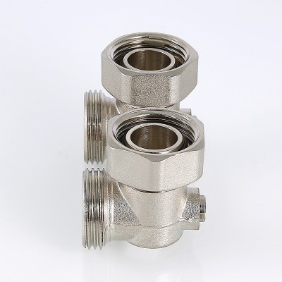 VT.345.NA.05 Узел нижнего подключения радиатора угловой Valtec 3/4", «евроконус»  - Вид №4