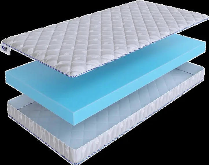 90868771 Матрас SkySleep FLEX 10 80x220 см беспружинный, односпальный, ортопедический STLM-1031155