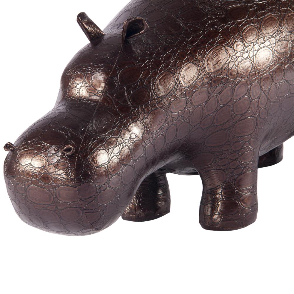 74129 Банкетка Пуф Бегемот малый Шоколад BOGACHO 4627138152652 - Вид №1