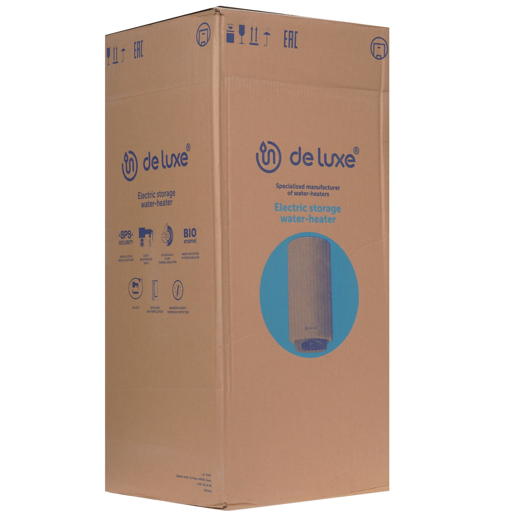 1290751 Водонагреватель электрический De Luxe 3W60V1 STDN-0071062 - Вид №8