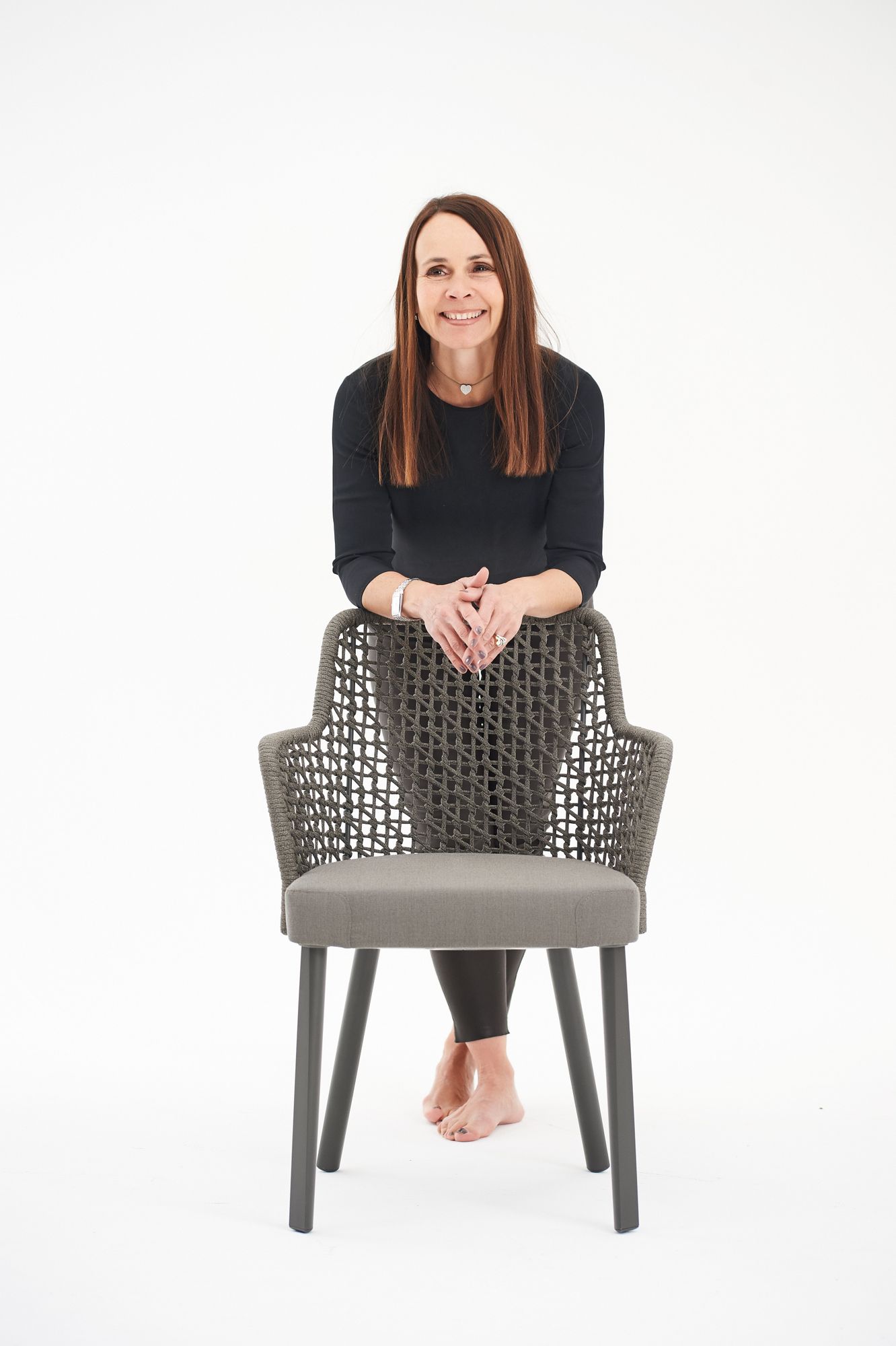 Алюминиевый стул с порошковым покрытием с подлокотниками Varaschin Эмма ARCH-00068597 - Вид №24