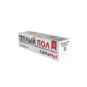 91837259 Нагревательный мат для теплого пола Alfaopt 1.5 м² 225 Вт STLM-1430315