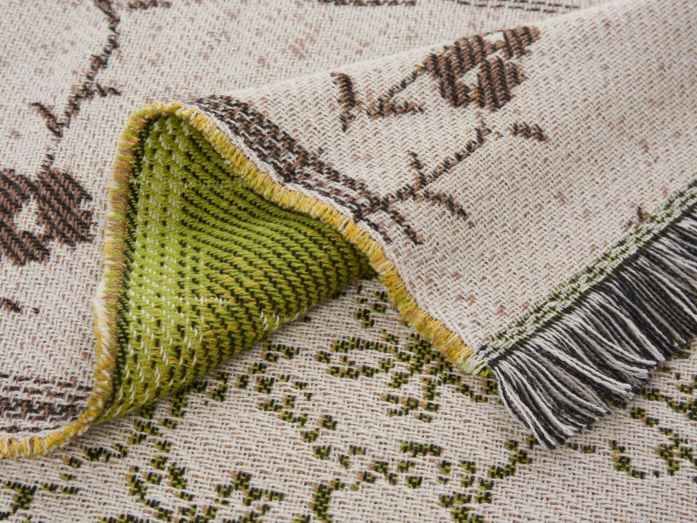 Жаккардовый плед K-3 Sakura ARCH-00001185 - Вид №2