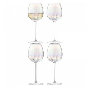 Набор из 4 бокалов для белого вина 325 мл Pearl LSA INTERNATIONAL PEARL 00-3863030 Прозрачный