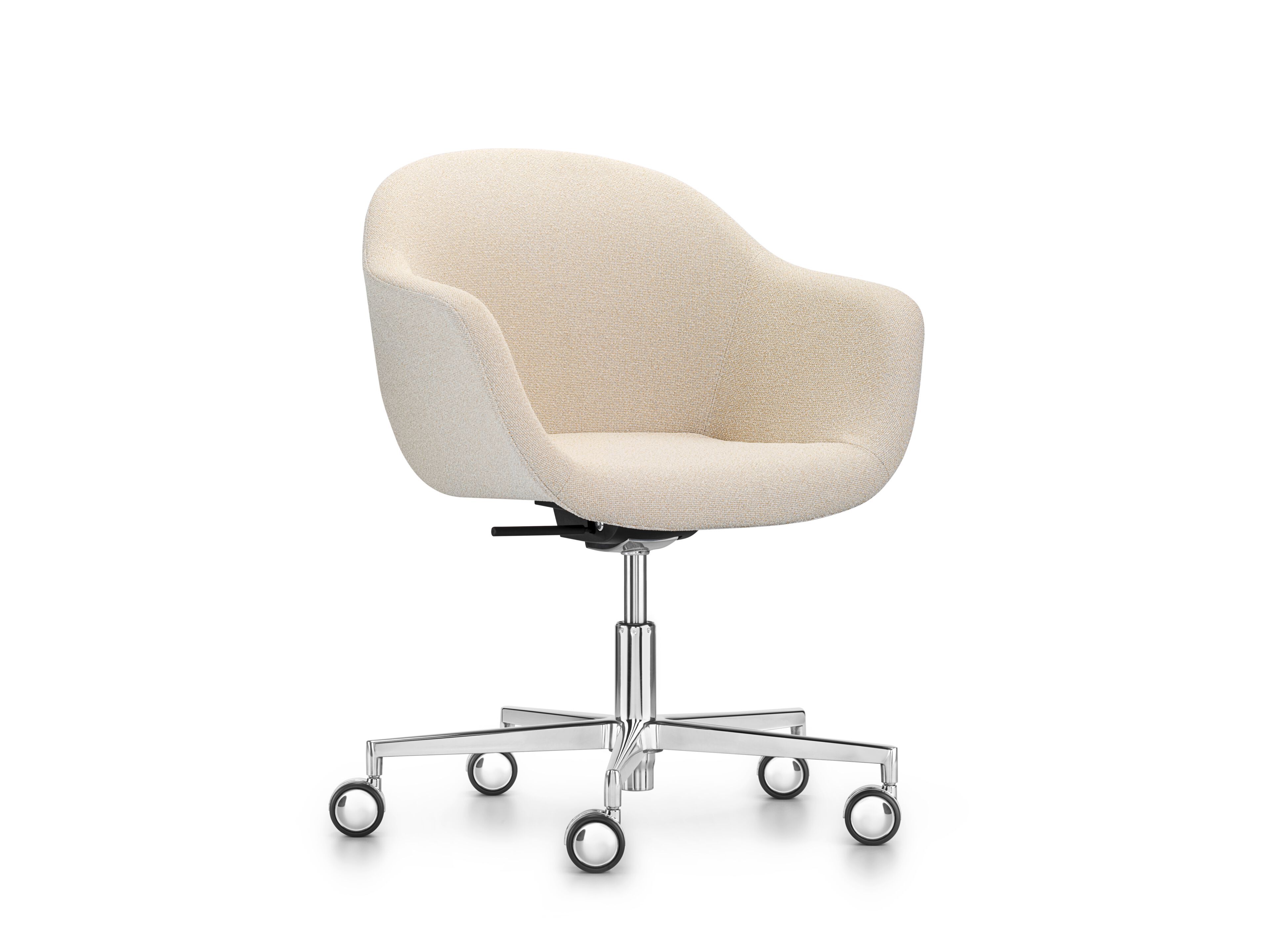 5 спиц ткань поворотный стул с колесами Dauphin Fiore club ARCH-00048491