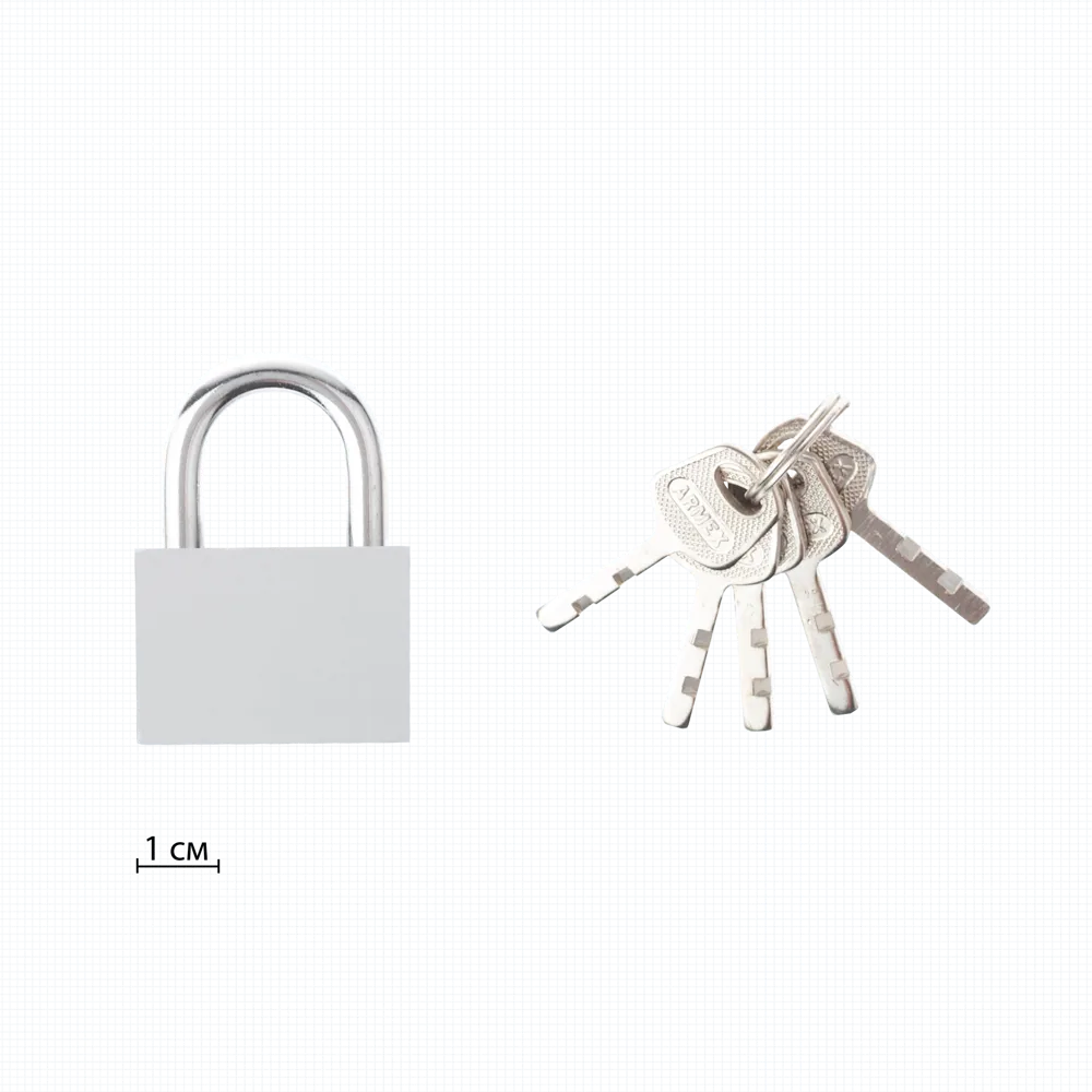 Навесной замок ARMEX ВС3-40 для надёжной защиты дверей и ворот 89393328 STLM-1393118 - Вид №1