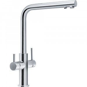 Смеситель кухонный  Franke Neptune Clear Water Поворотный излив Хром