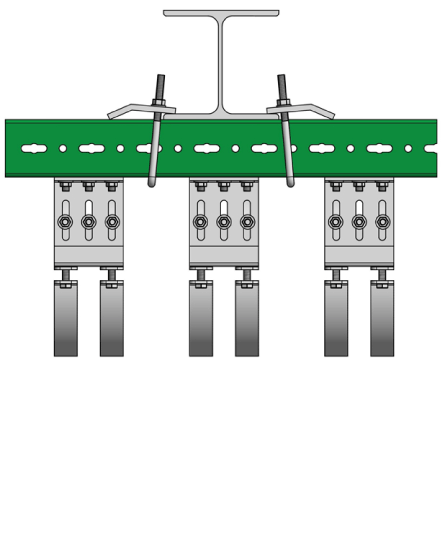 65019610 Монтажные профиля Maxx профиль монтажный для монтажа труб и оборудования WALRAVEN  - Вид №2