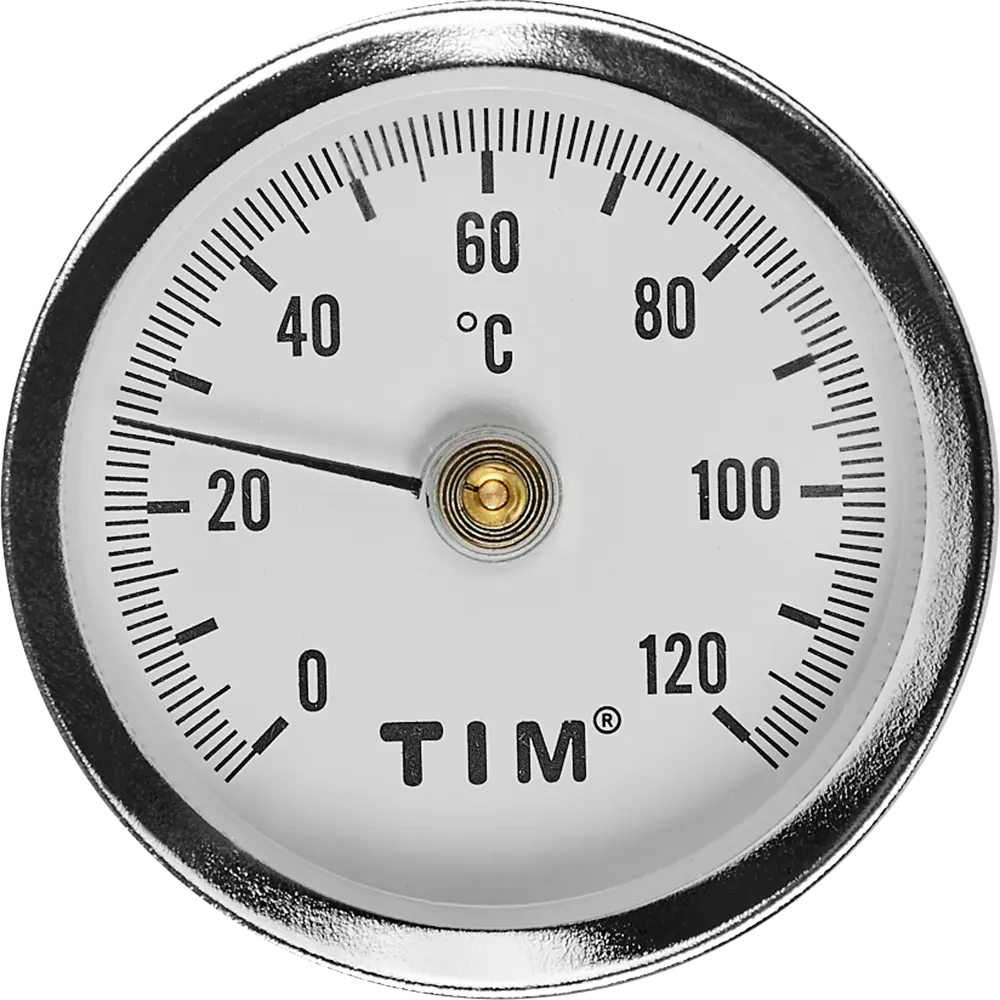 88041505 Термометр накладной 120 С 1/2" шток 20 мм STLM-0805489